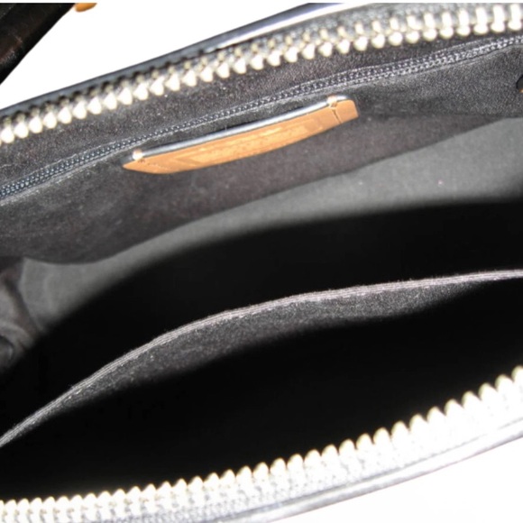 Beautiful COACH Black Floral Handbag Mini Tote Bag See Description NWOT - Picture 12 of 13